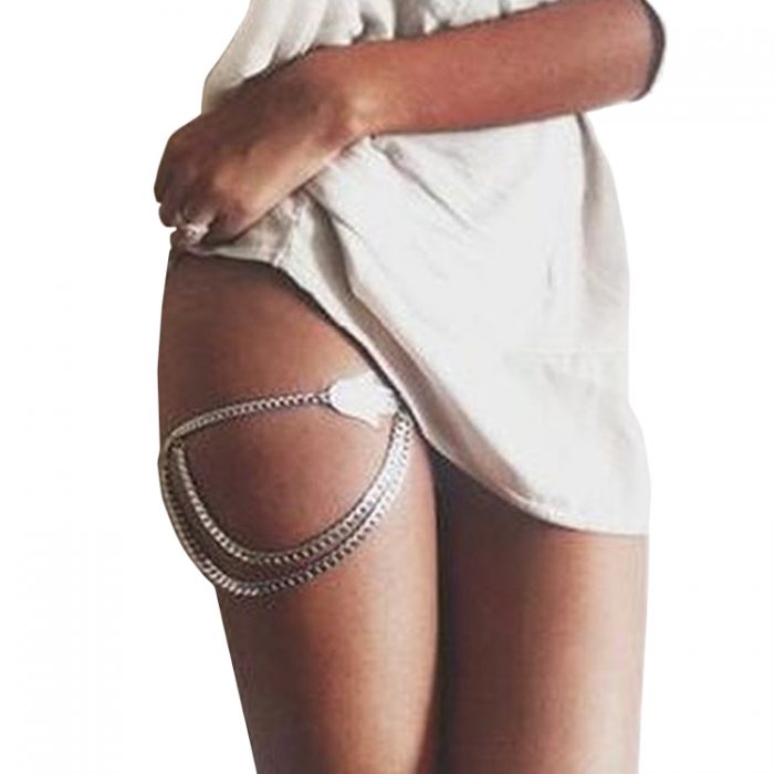 Hand Symbol Leg Thigh Chain