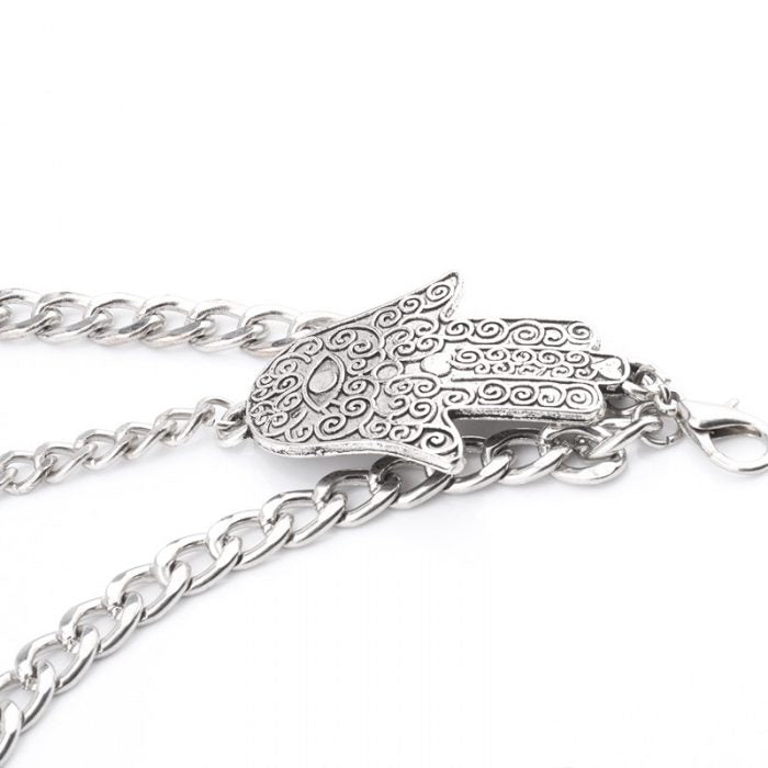 Hand Symbol Leg Thigh Chain