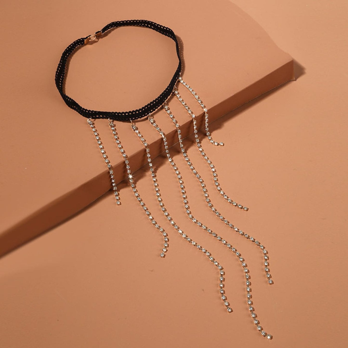 RHINESTONE MULTI LAYER THIGH CHAIN