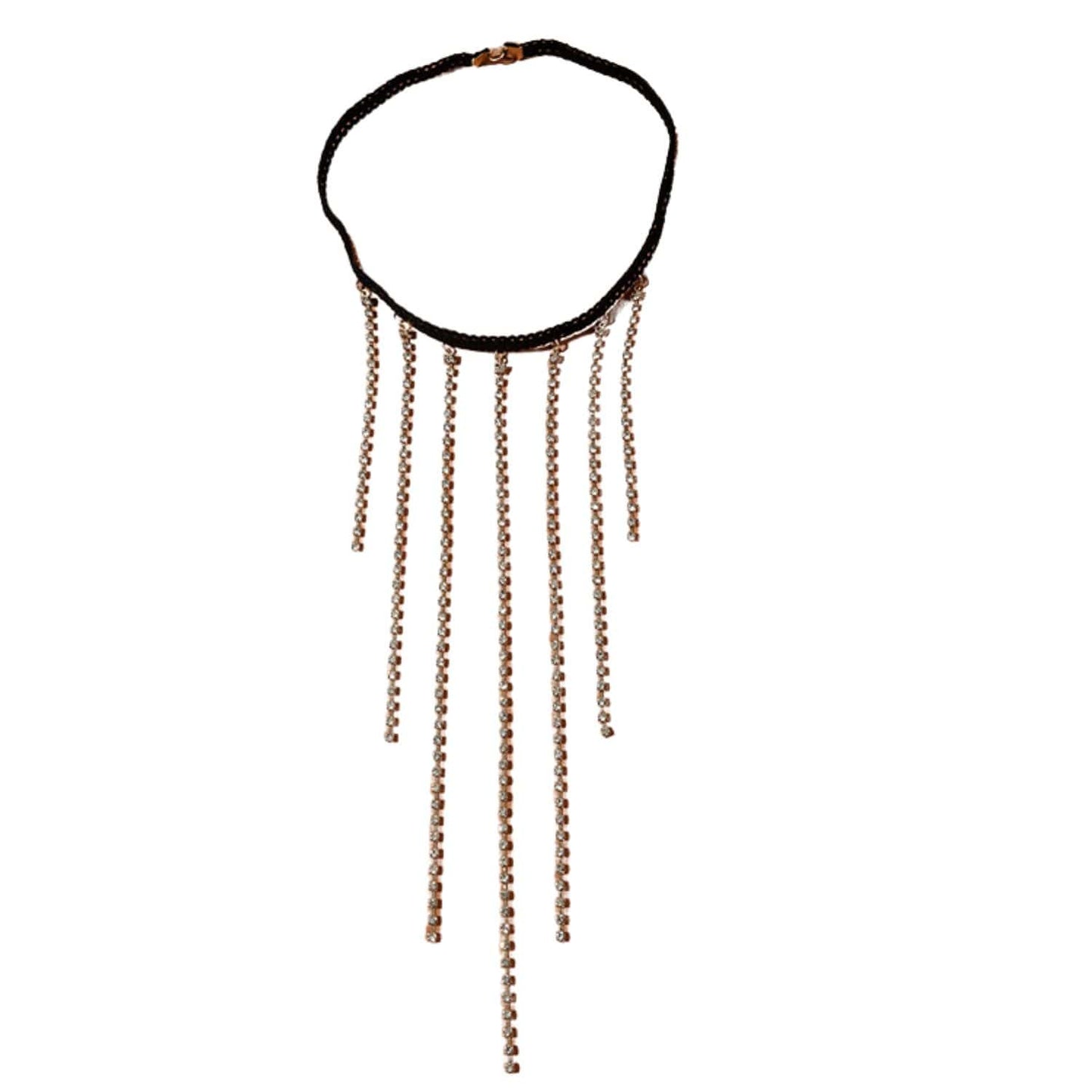 RHINESTONE MULTI LAYER THIGH CHAIN