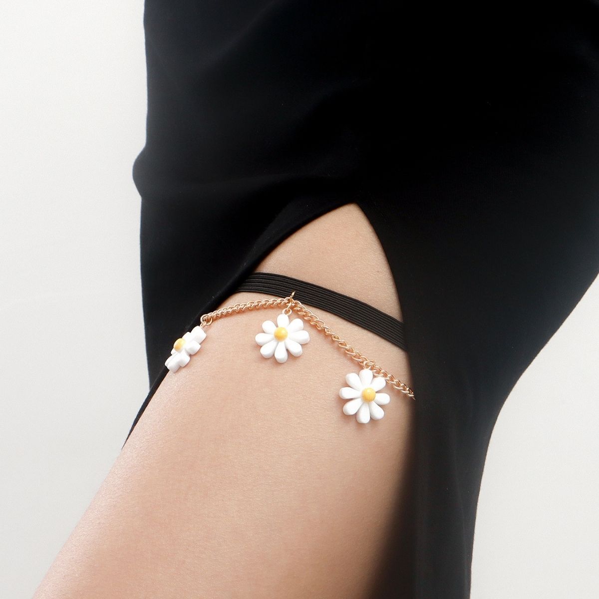 SUNFLOWER SUMMER LEG CHAIN FOR GIRLS