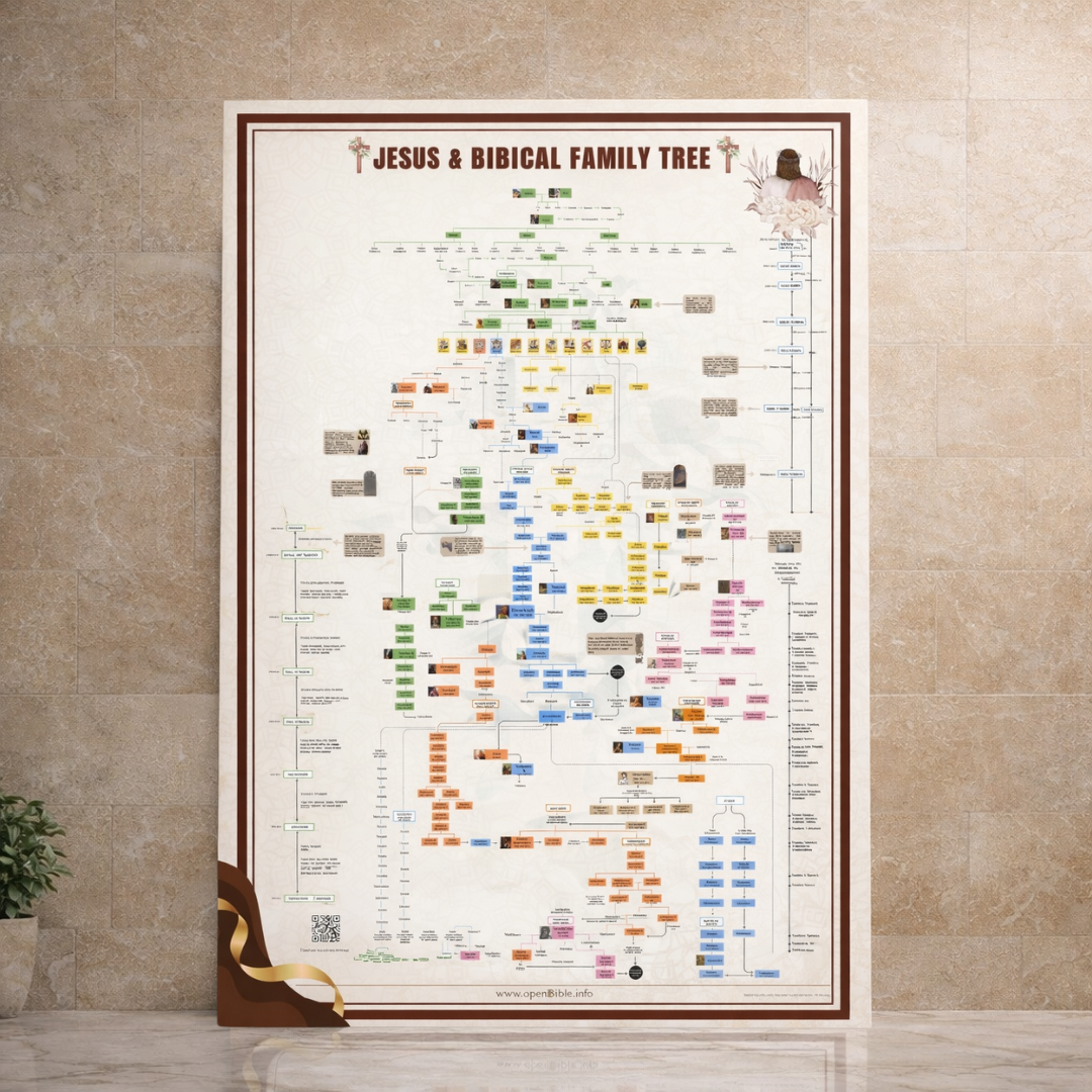Biblical Family Tree Poster