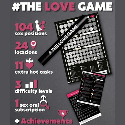 The 104 Positions Love & Task Game